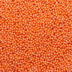 Orange Pearl Nonpareil Sprinkles