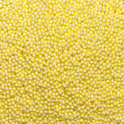 Yellow Pearl Nonpareil Sprinkles