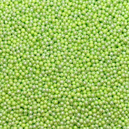 Lime Green Pearl Nonpareil Sprinkles