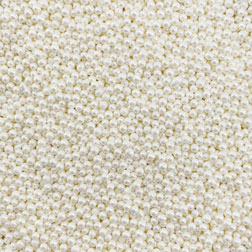 White Pearl Nonpareil Sprinkles