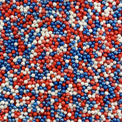 Patriotic Pearl Nonpareil Sprinkles