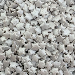 Silver Shimmer Star Sprinkles