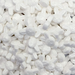 White Bunnies Candy Sprinkles