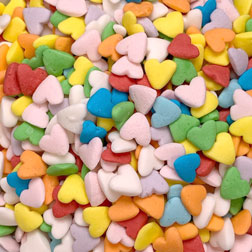 Pastel Heart Sprinkles