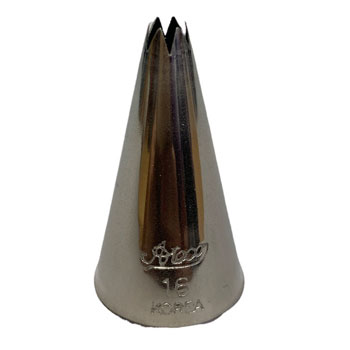 #16 Open Star Stainless Steel Tip