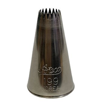 #199 Open Star (Fine toothed) Metal Tip