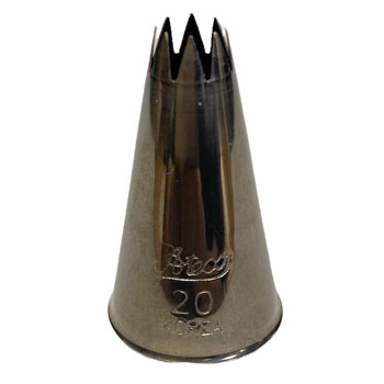 #20 Open Star Stainless Steel Tip