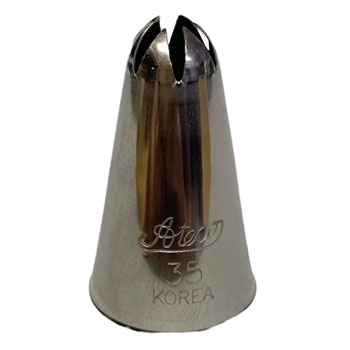 #35 Closed Star Stainless Steel Tip