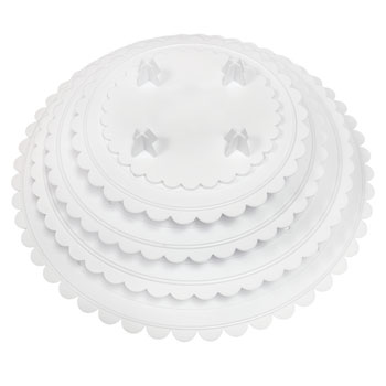 Wilton Decorator Preferred Plates- Round, Square,