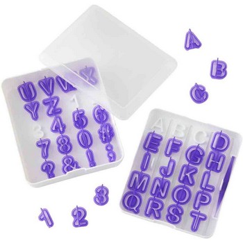 Alphabet/Letter and Number Gum Paste and Fondant Cutters