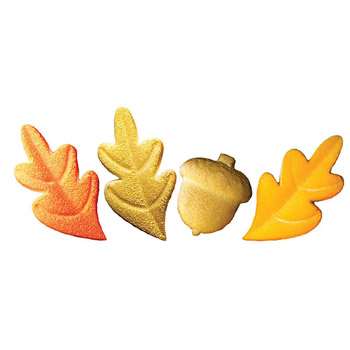 Thanksgiving, Fall Icing and Sugar Lay-on Decorations