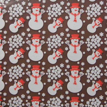 Winter Chocolate Transfer Sheets