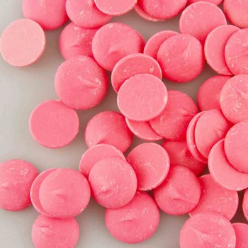 Valentine's Day Colored Chocolate Wafers, Melts, Coatings