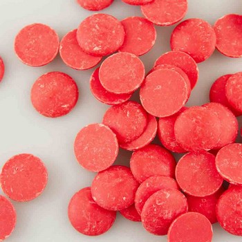 Valentine's Day Colored Chocolate Wafers, Melts, Coatings
