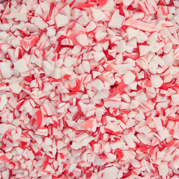 Red and White Peppermint Candy Crunch