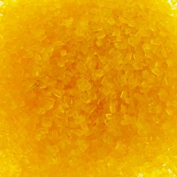 Yellow Coarse Sugar Crystals