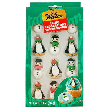 Winter Icing Decorations