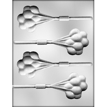 Bunch of Balloons Sucker Chocolate Candy Mold