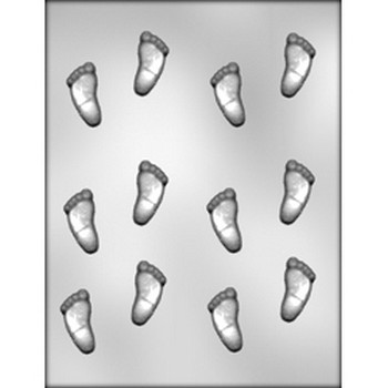 Foot Prints Chocolate Candy Mold