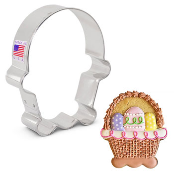 Easter Basket Cookie Cutter by Flour Box Bakery