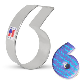 Letter and Number Cookie Cutters
