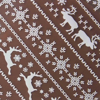 Winter Chocolate Transfer Sheets