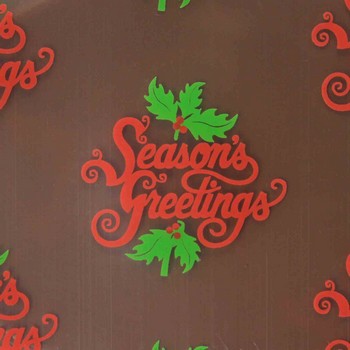 Christmas Chocolate Transfer Sheets
