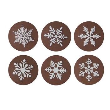 Winter Chocolate Transfer Sheets