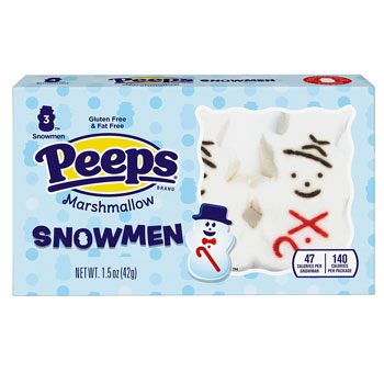 Peeps Marshmallow Snowmen