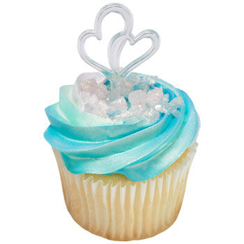 Valentines Cake and Cupcake Toppers