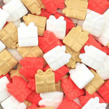 Christmas Edible Confetti, Sugars, and Sprinkles