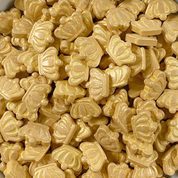 Gold Crowns Candy Sprinkles