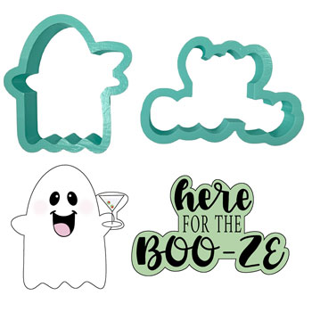 Here for the Booze Cookie Cutter Set