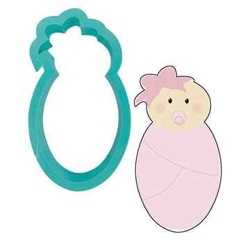 Baby Girl Cookie Cutter