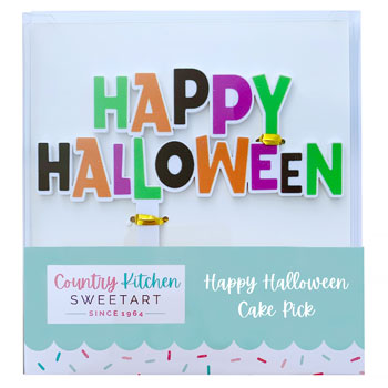 Halloween Cake and Cupcake Toppers