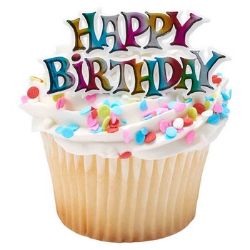 Birthday Cake and Cupcake Toppers