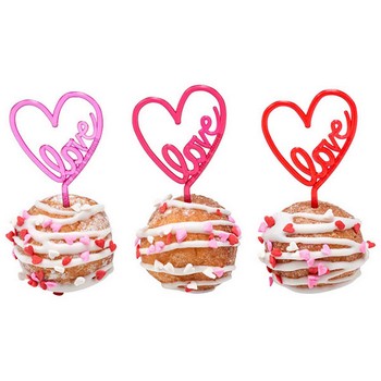 Valentines Cake and Cupcake Toppers