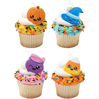 Halloween Cake and Cupcake Toppers