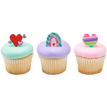 Valentines Icing Decorations