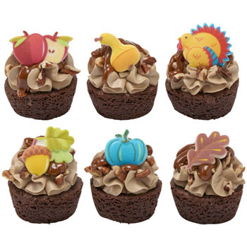 Thanksgiving, Fall Icing Decorations