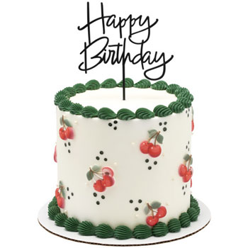 Birthday Cake and Cupcake Toppers