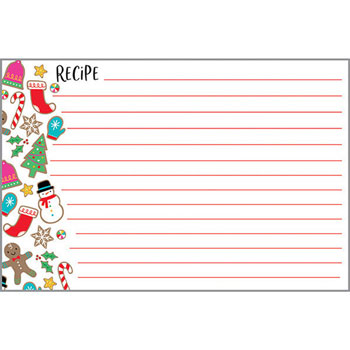 Recipe Cards, Books, Boxes, and Holders