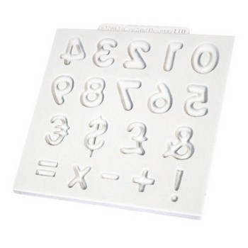 Alphabet/Letter and Number Fondant and Gum Paste Molds