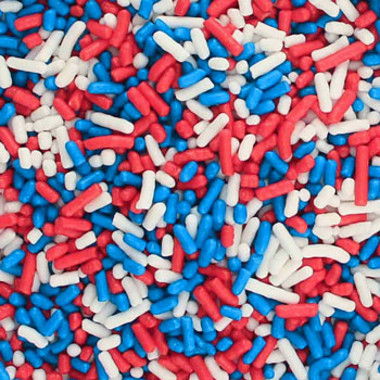 4th of July Patriotic Sprinkles