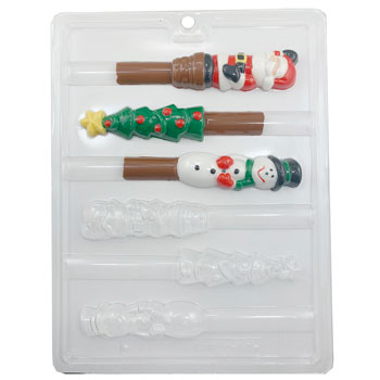 Pretzel Rod Chocolate Molds