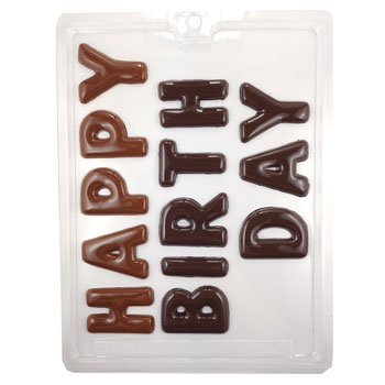 Birthday Chocolate Molds