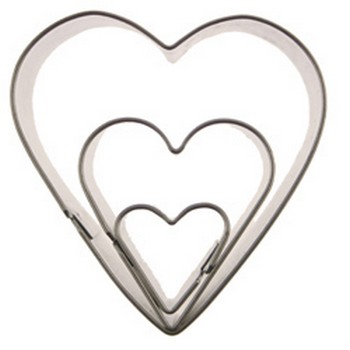 Valentines Cookie Cutters/Cookie Molds