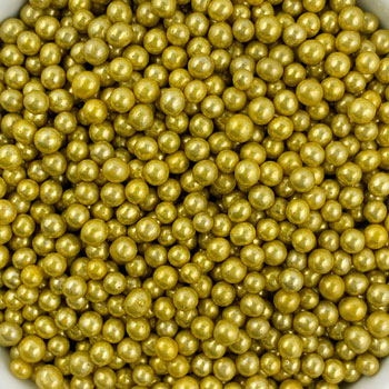 3mm Gold Dragees