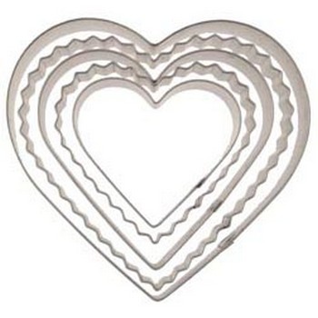 Hearts Cookie Cutter Set