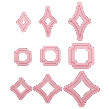 General Shape Fondant and Gum Paste Cutters